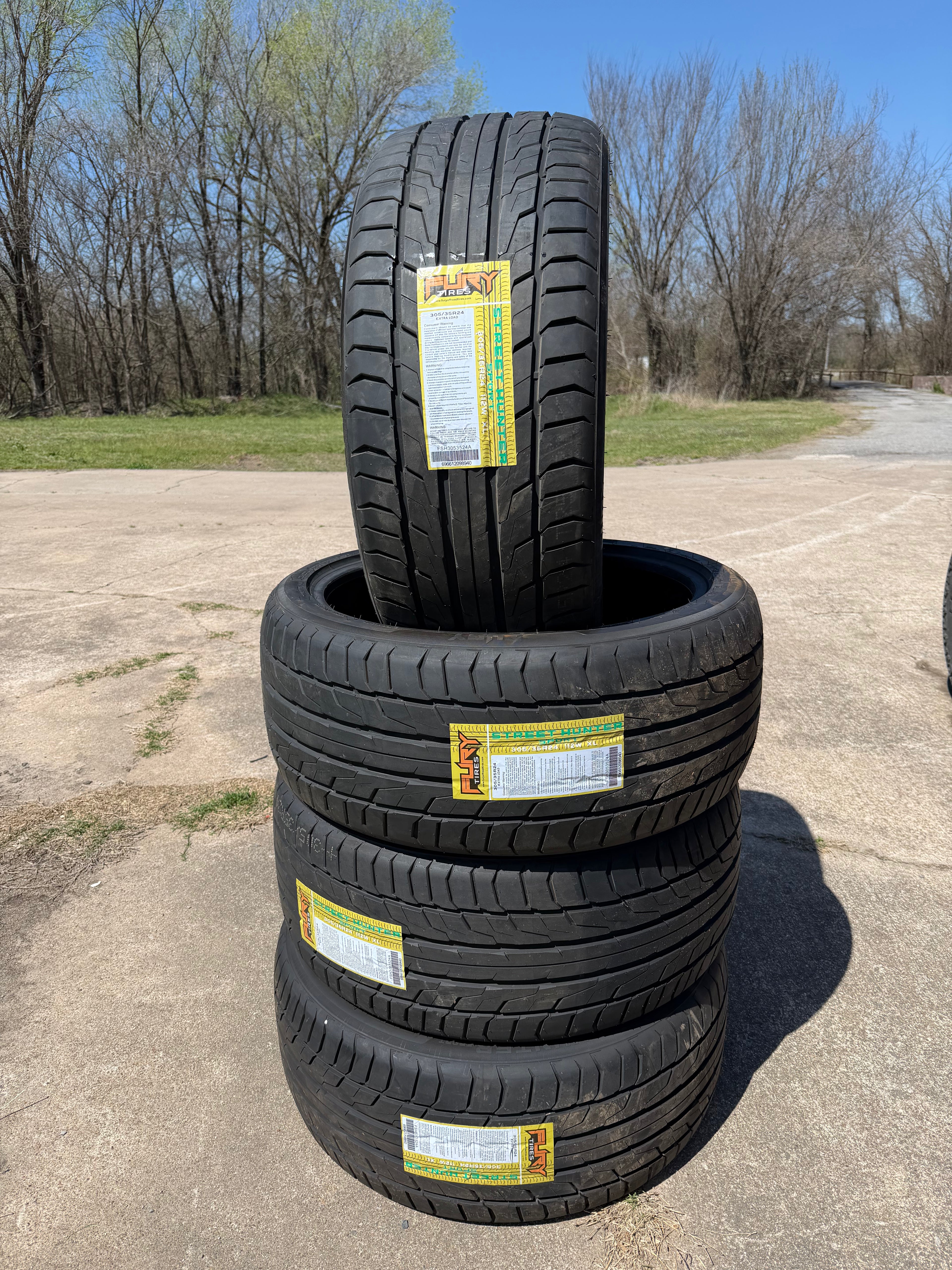 Fury Street Hunter SS 305/35/24 Full set